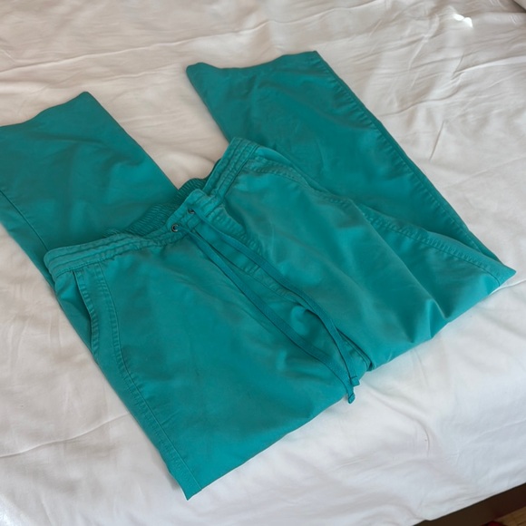 Purple label teal scrub pants - Picture 1 of 4